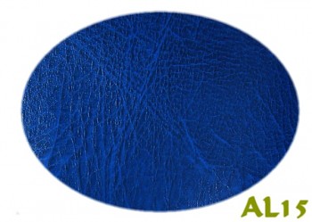 Koženka modrá žíhaná AL15, á 1m