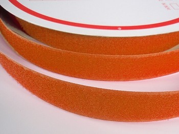 Suchý zip šíře 20mm oranžový KOMPLET