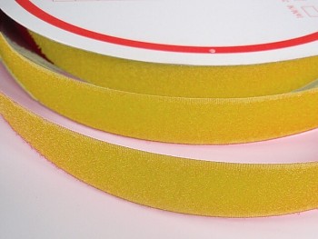 Suchý zip šíře 25mm žlutý KOMPLET