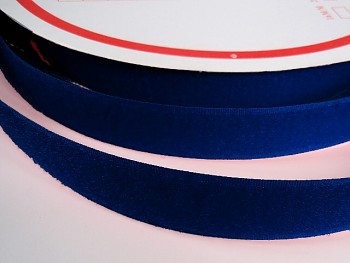 Suchý zip šíře 25mm tm. modrý KOMPLET