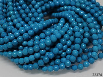 TYRKYSOVÝ HOWLITE kuličky 8mm přírodní minerál