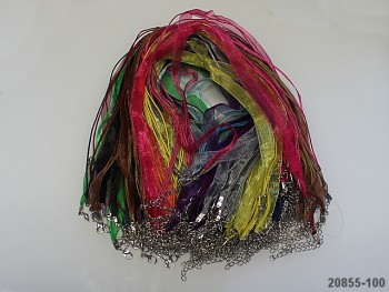 Bižuterní šňůrka 10mm 2/1 MIX, 100ks