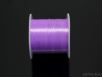 Elastická lycra 0,8mm SV. FIALOVÁ, cívka