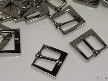 Kovová spona opasková či na kabelky 15mm, 1ks