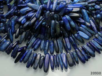 Přírodní minerál Lapis lazuli zuby MIX