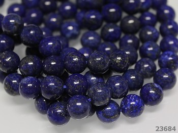 Přírodní minerál Lapis lazuli, kuličky  8mm