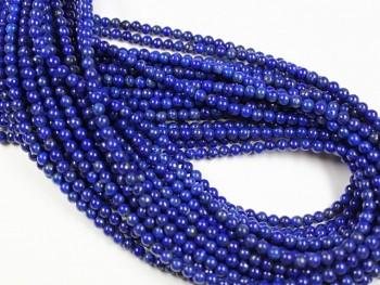 Lapis lazuli  kuličky Ø 4mm, bal. 10ks