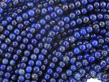 Přírodní minerál Lapis lazuli, kuličky 4mm 