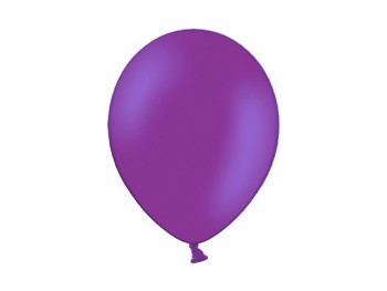 Nafukovací balónek TMAVĚ FIALOVÝ 27cm pastelový extra pevný