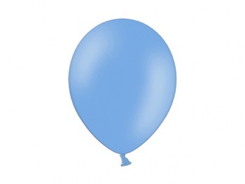 Nafukovací balónek SVĚTLE MODRÝ 27cm pastelový extra pevný
